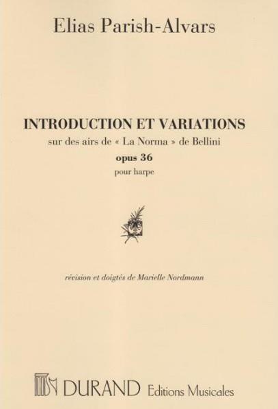 Introduction+ Var. Harpe